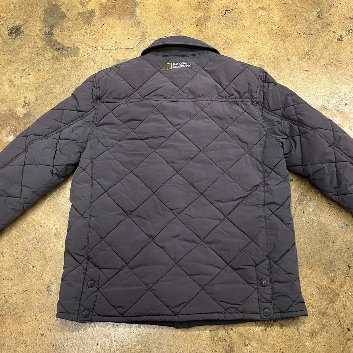 [정품/L] 내셔널지오그래픽 다이아 퀼팅 경량 패딩 자켓 b16 상품이미지4