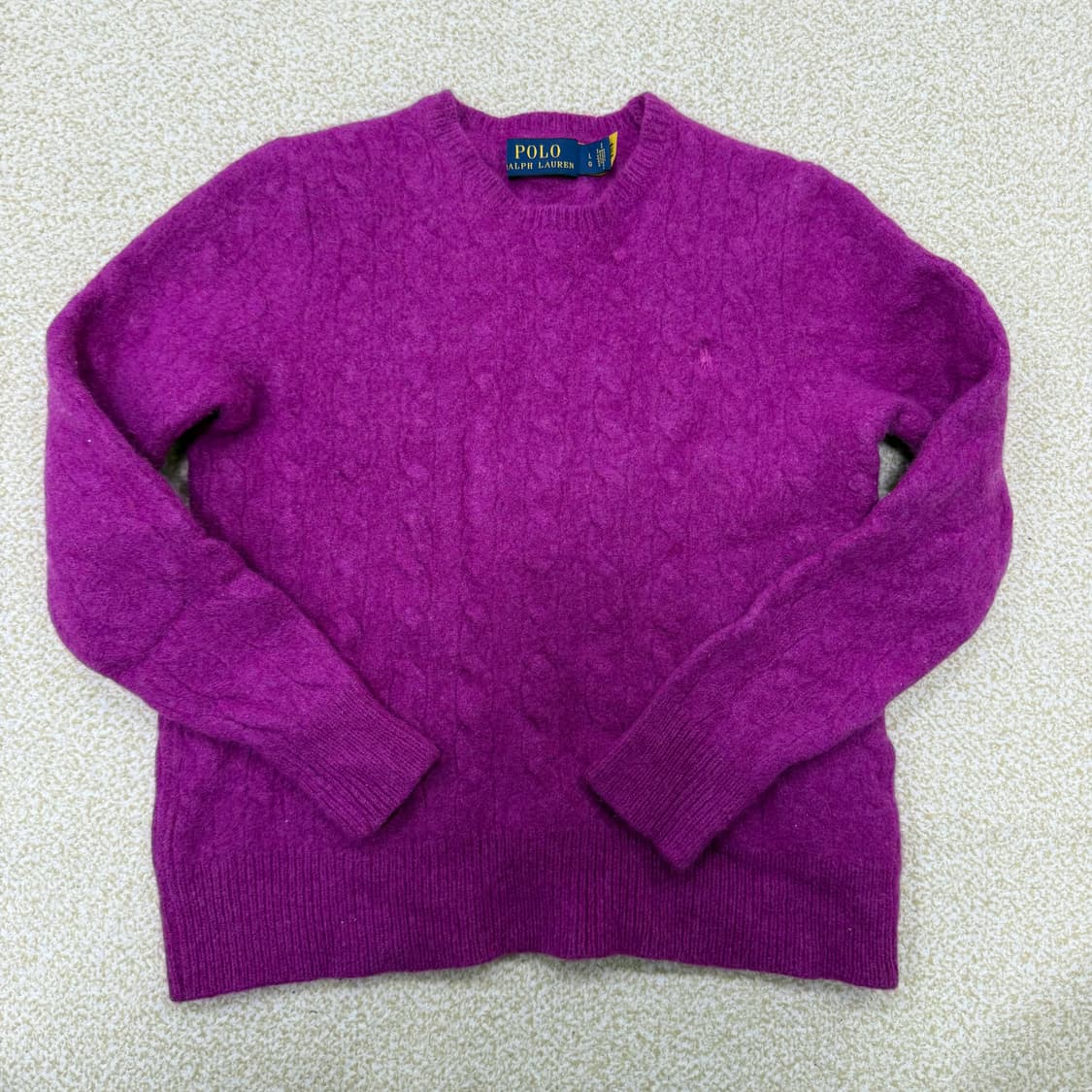 [L] 폴로 랄프로렌 키즈 꽈배기 니트1226T1 상품이미지1