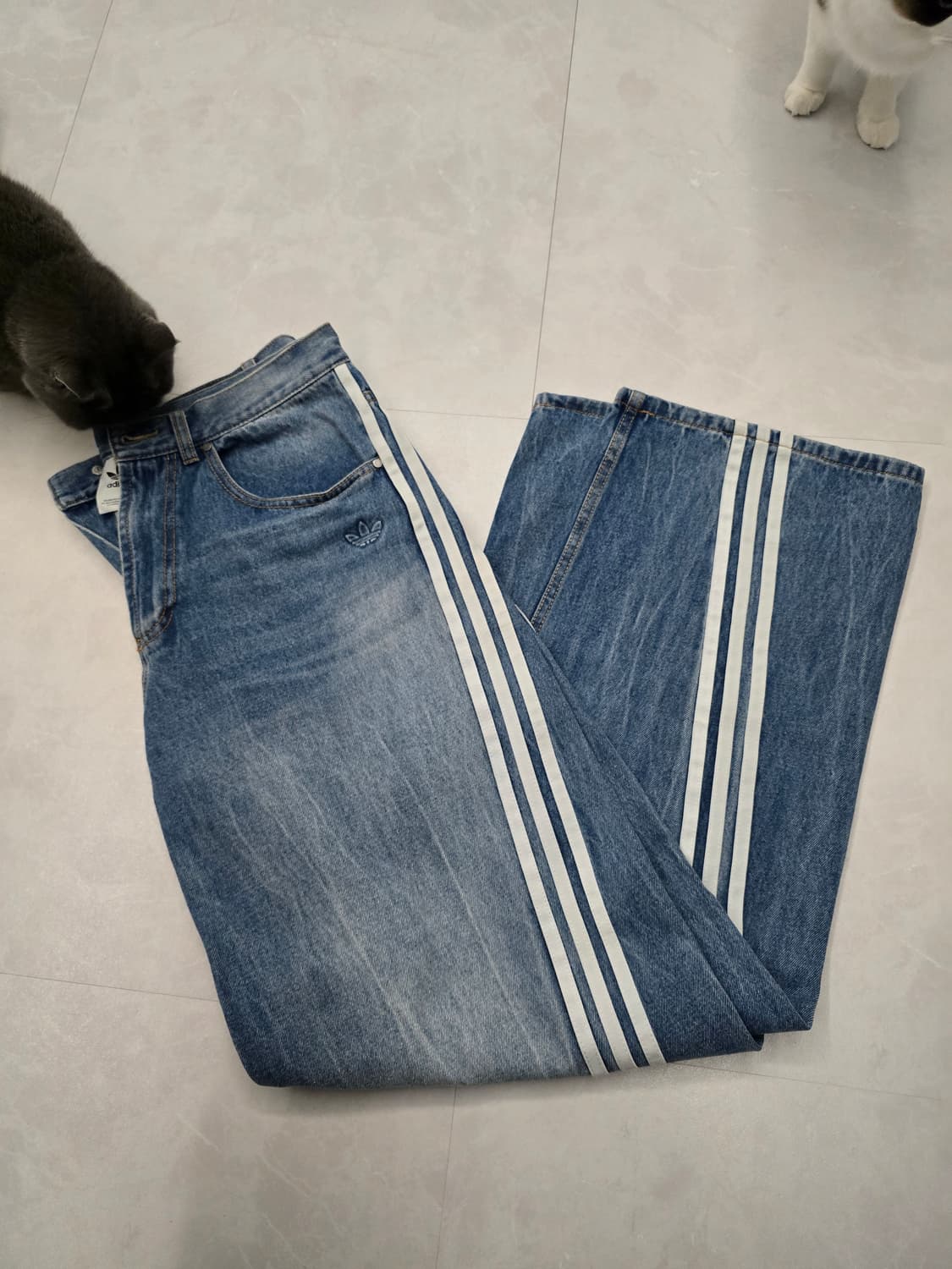 아디다스 와이드 팬츠 상품이미지1