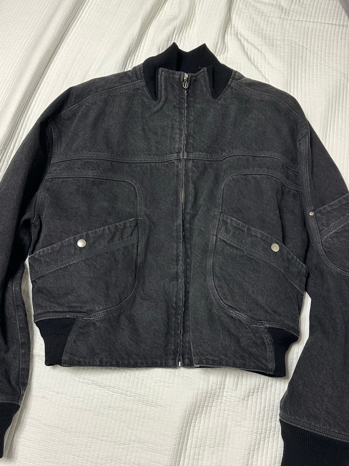 키코코스타디노브 콩코드 데님 봄버 팬텀 워시 48 상품이미지2