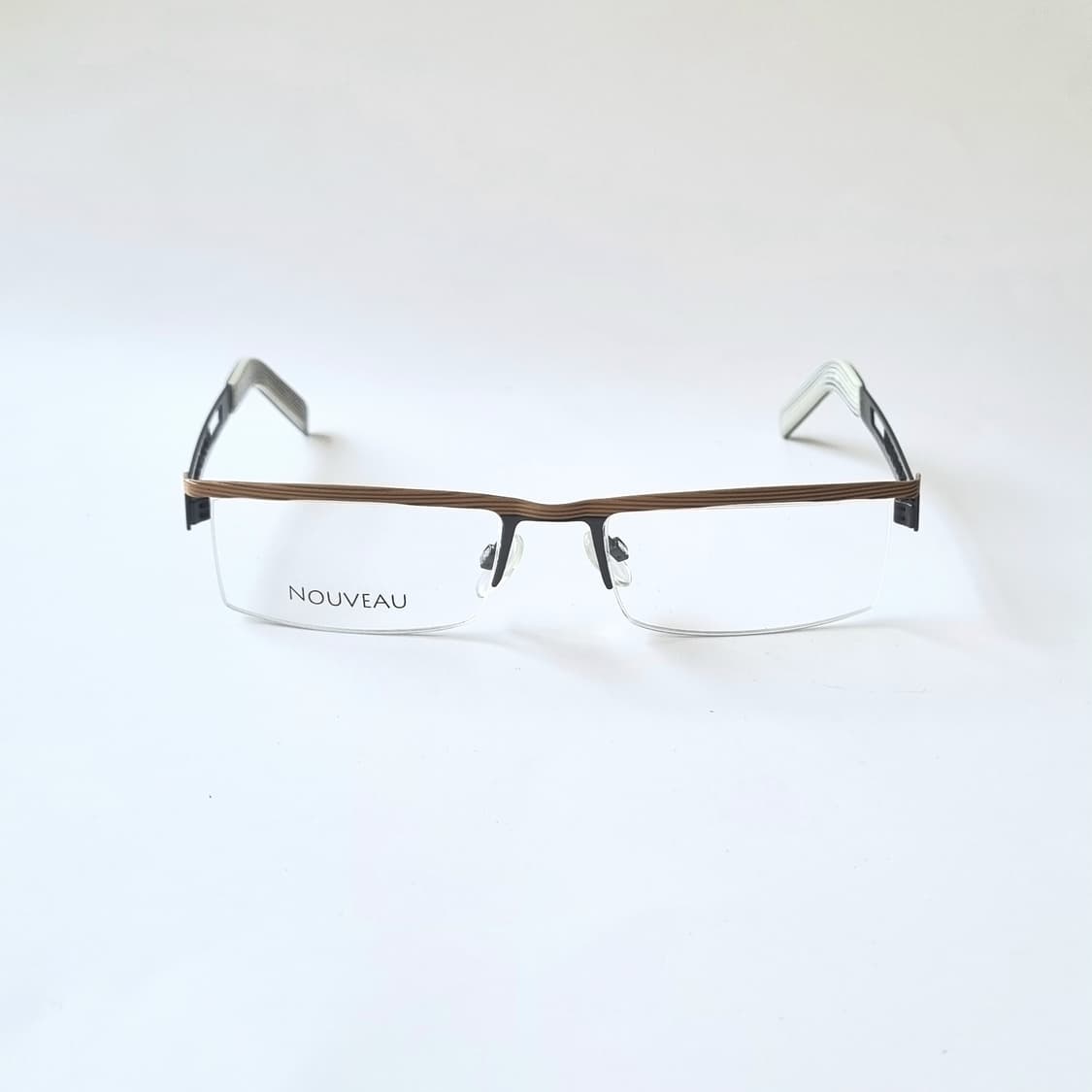 데드스탁 긱시크 유니크한 반무테 안경테  547 상품이미지3