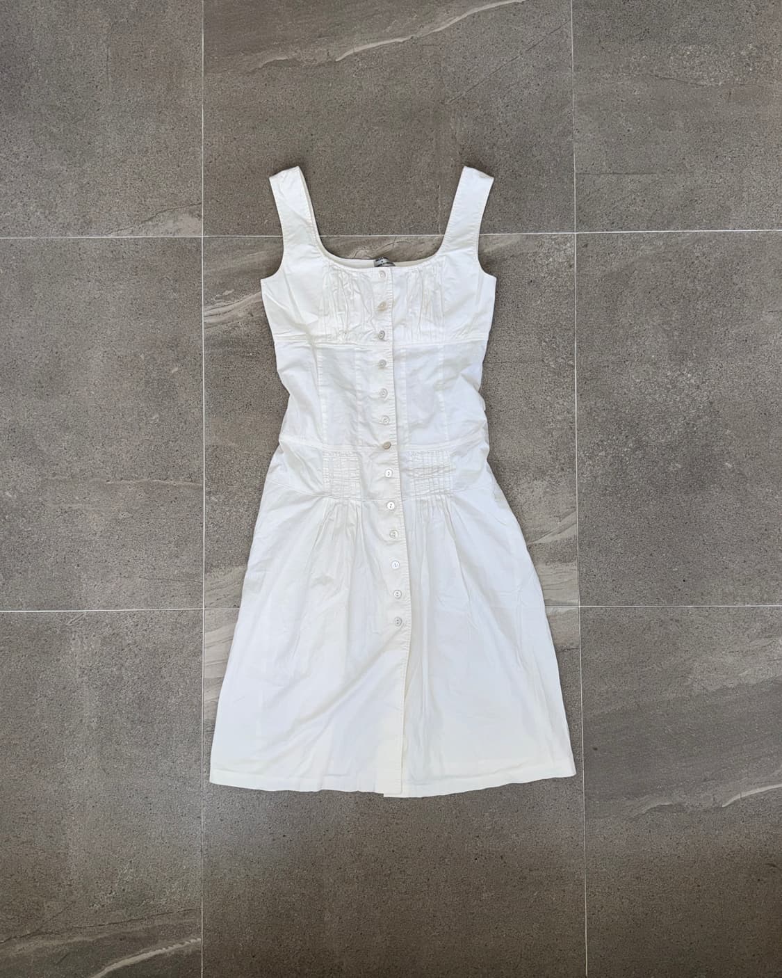 Alberta ferretti white button ops 상품이미지1