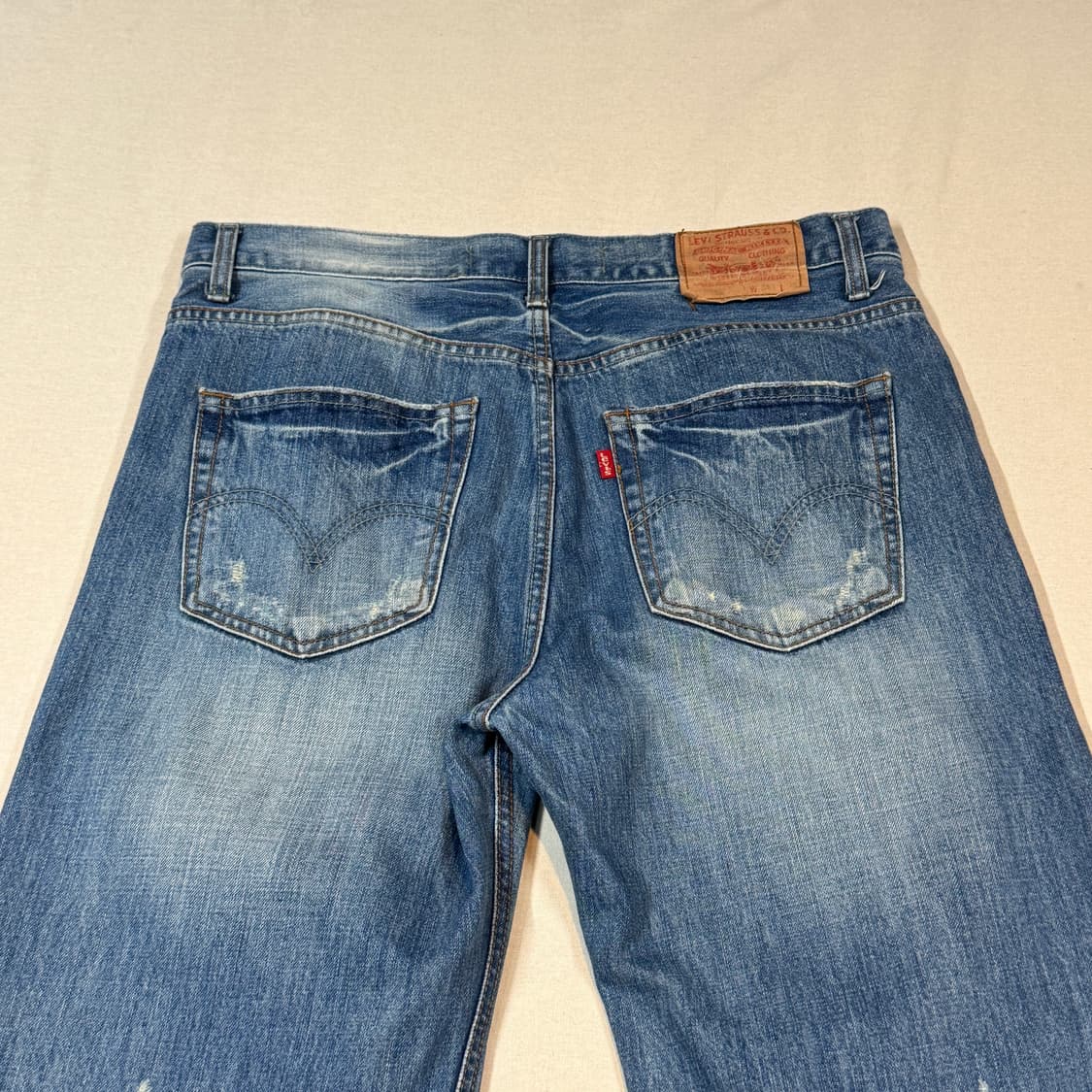 34inch) 리바이스 569 루즈핏 와이드 데님 청바지 상품이미지2