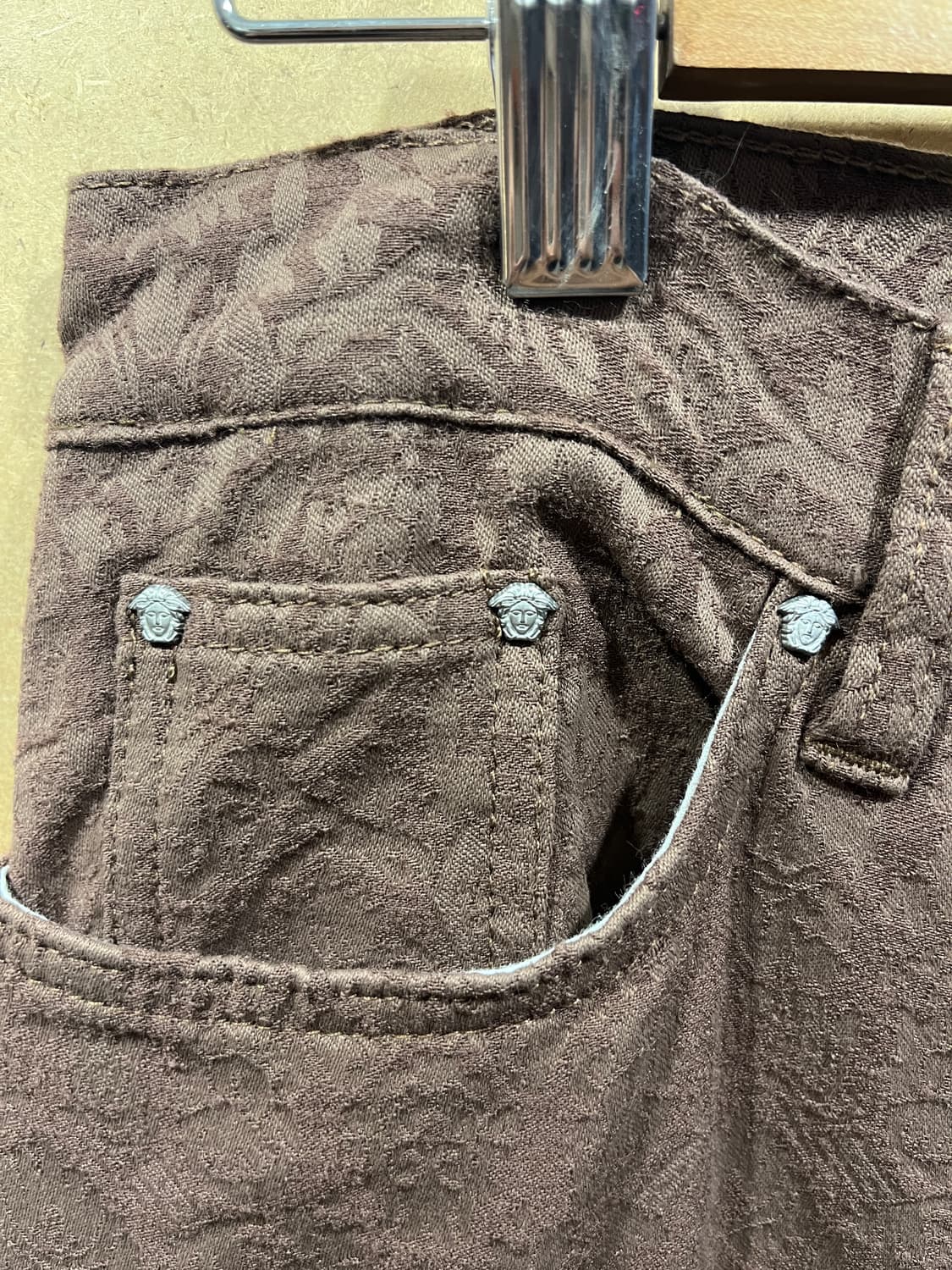 베르사체 진스 꾸뛰르 팬츠 상품이미지5