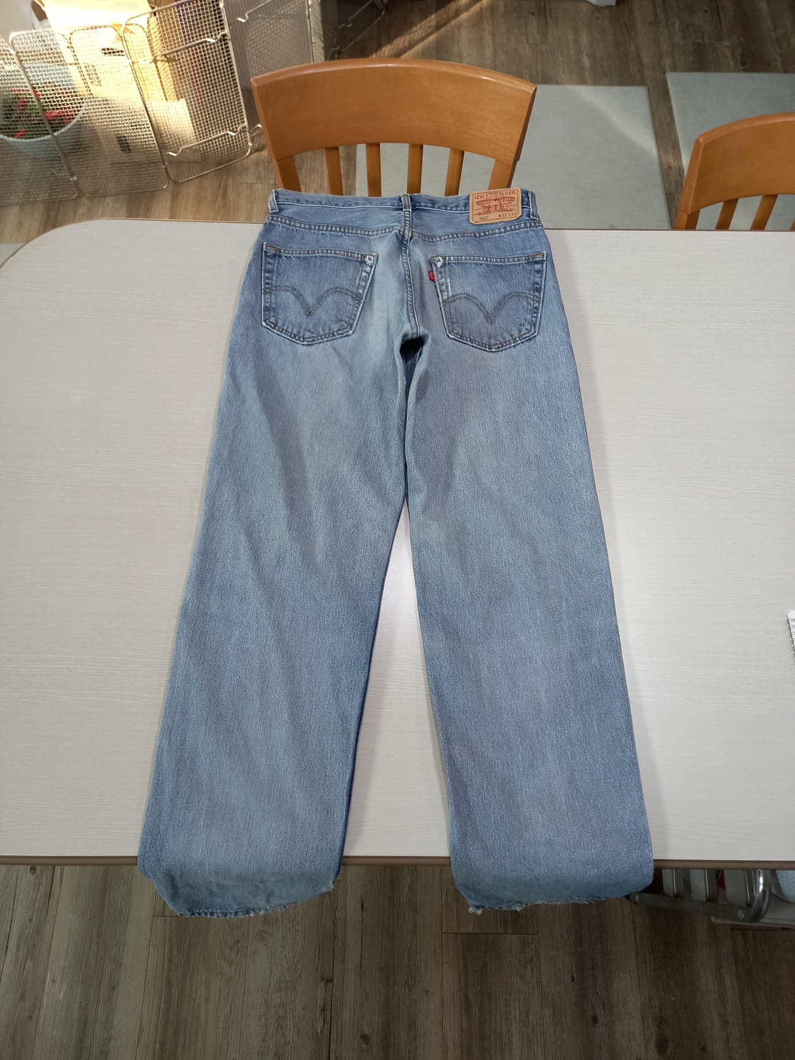 32 00's 리바이스550 Mexico 세미와이드진 연청 32-256 상품이미지2