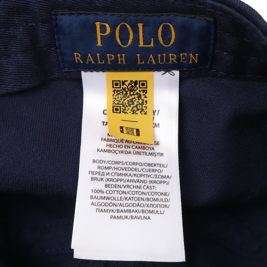 폴로 랄프로렌 네이비 코튼 볼캡 상품이미지8