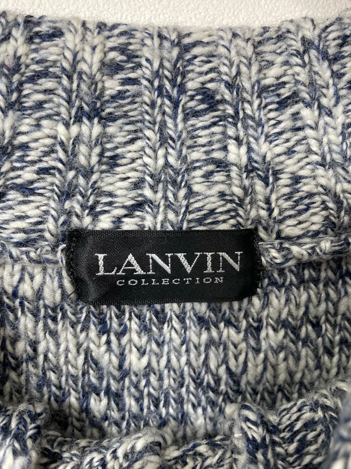 랑방컬렉션 헨리넥 울 니트 L - K40 상품이미지4