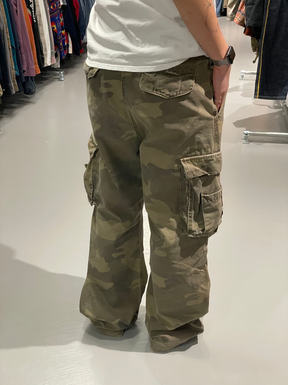빈티지 카모플라주 카고 팬츠  상품이미지4