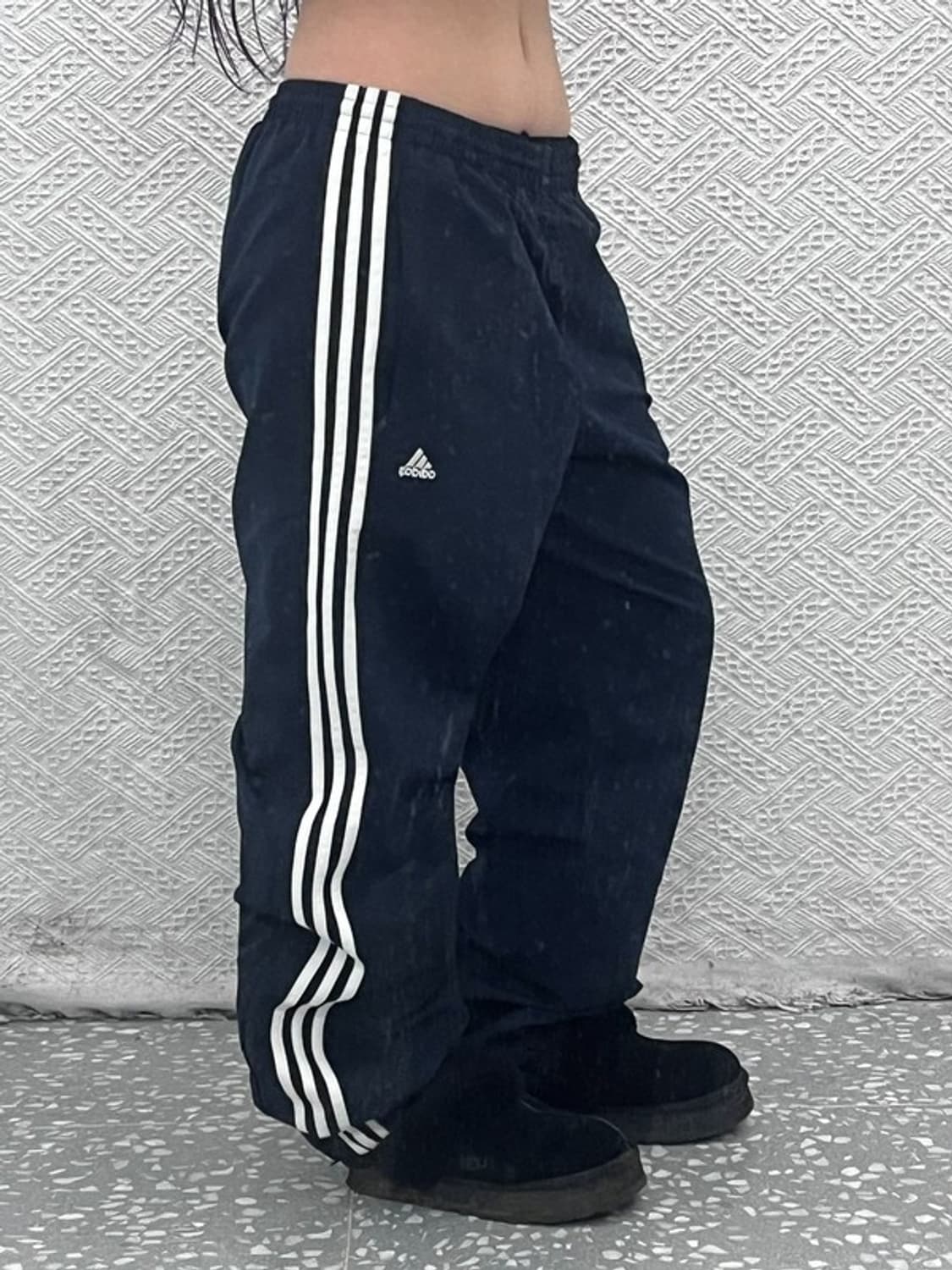 아디다스 올드스쿨 빈티지 와이드 조거 트랙팬츠 L C07194 상품이미지1