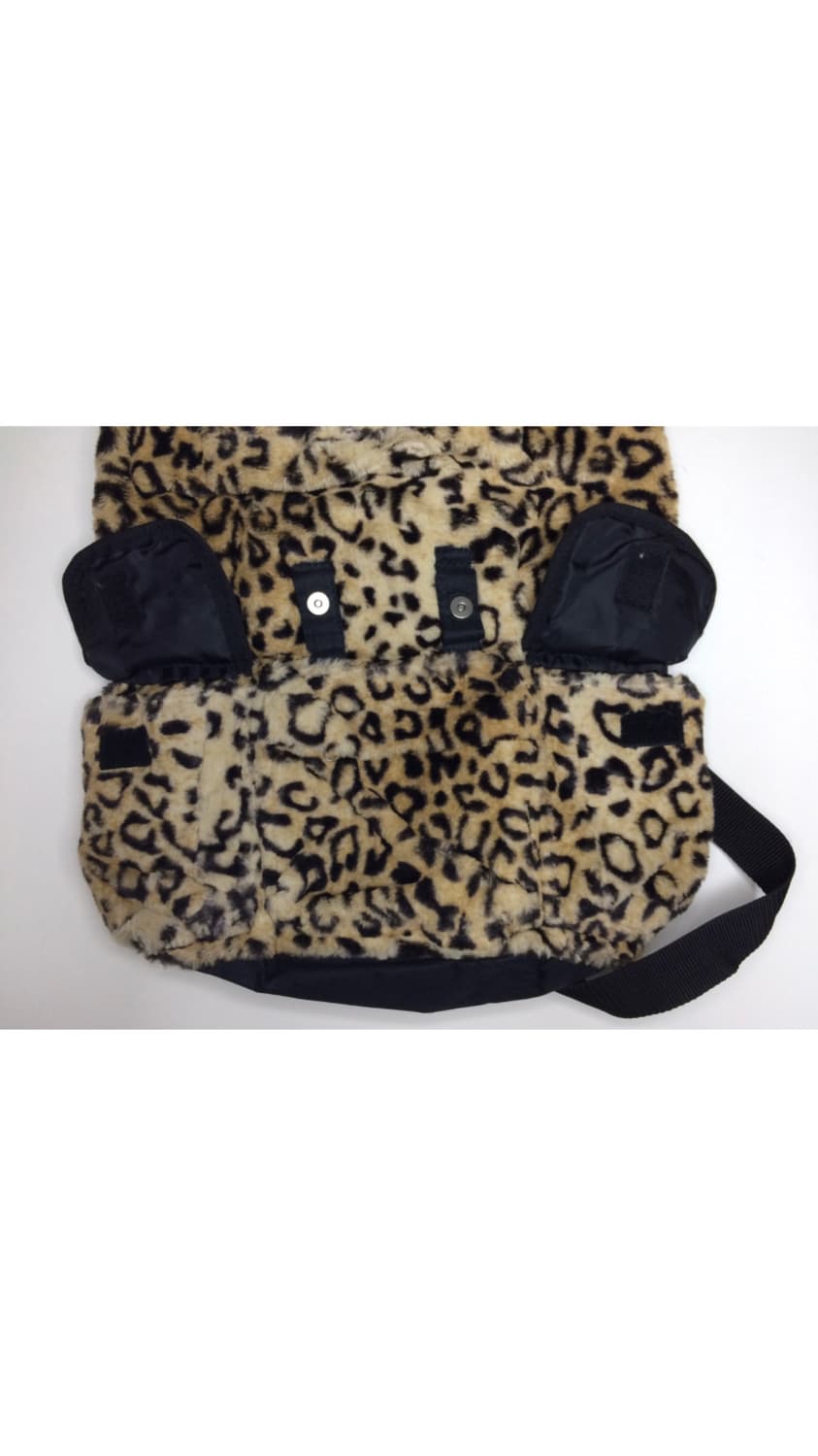 빈티지 레오파드 퍼 백팩 상품이미지4