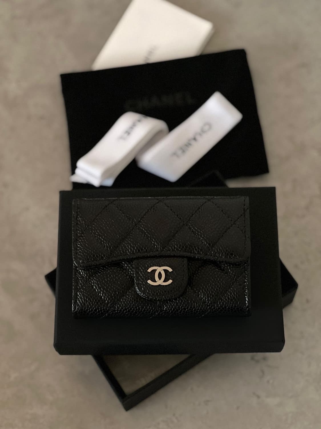 샤넬 클래식 똑딱이 은장 새상품 상품이미지1