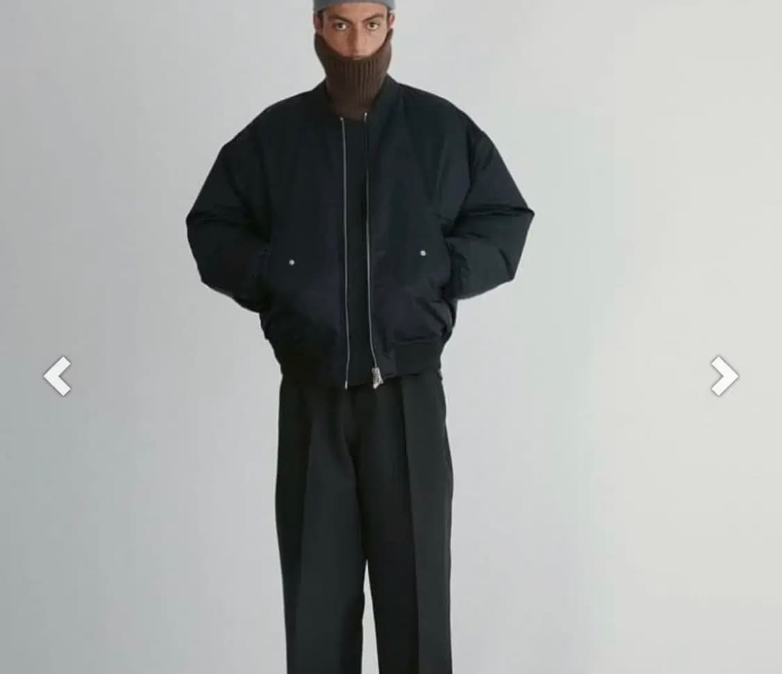 (새상품) 렉토 오버사이즈 나일론 다운 항공점퍼 상품이미지1