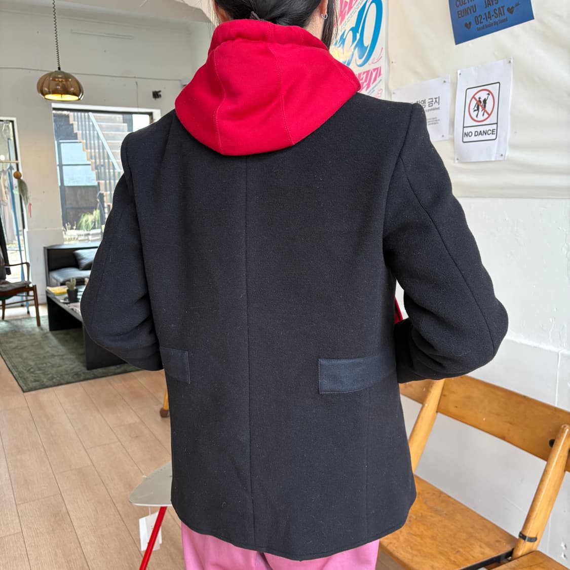 오클리 레드 후드 집업 상품이미지4