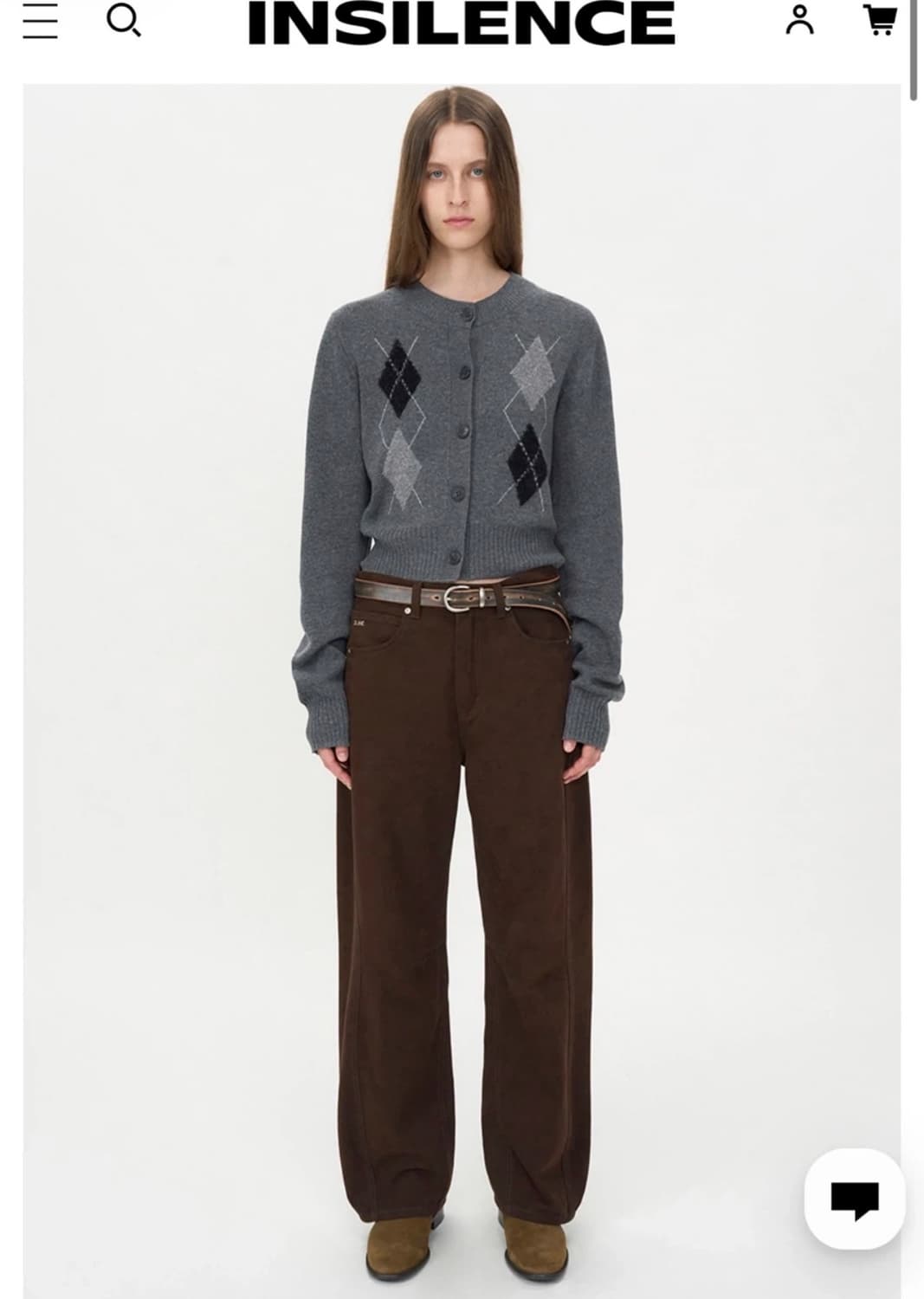 새상품) 인사일런스 데님 팬츠,청바지 상품이미지1