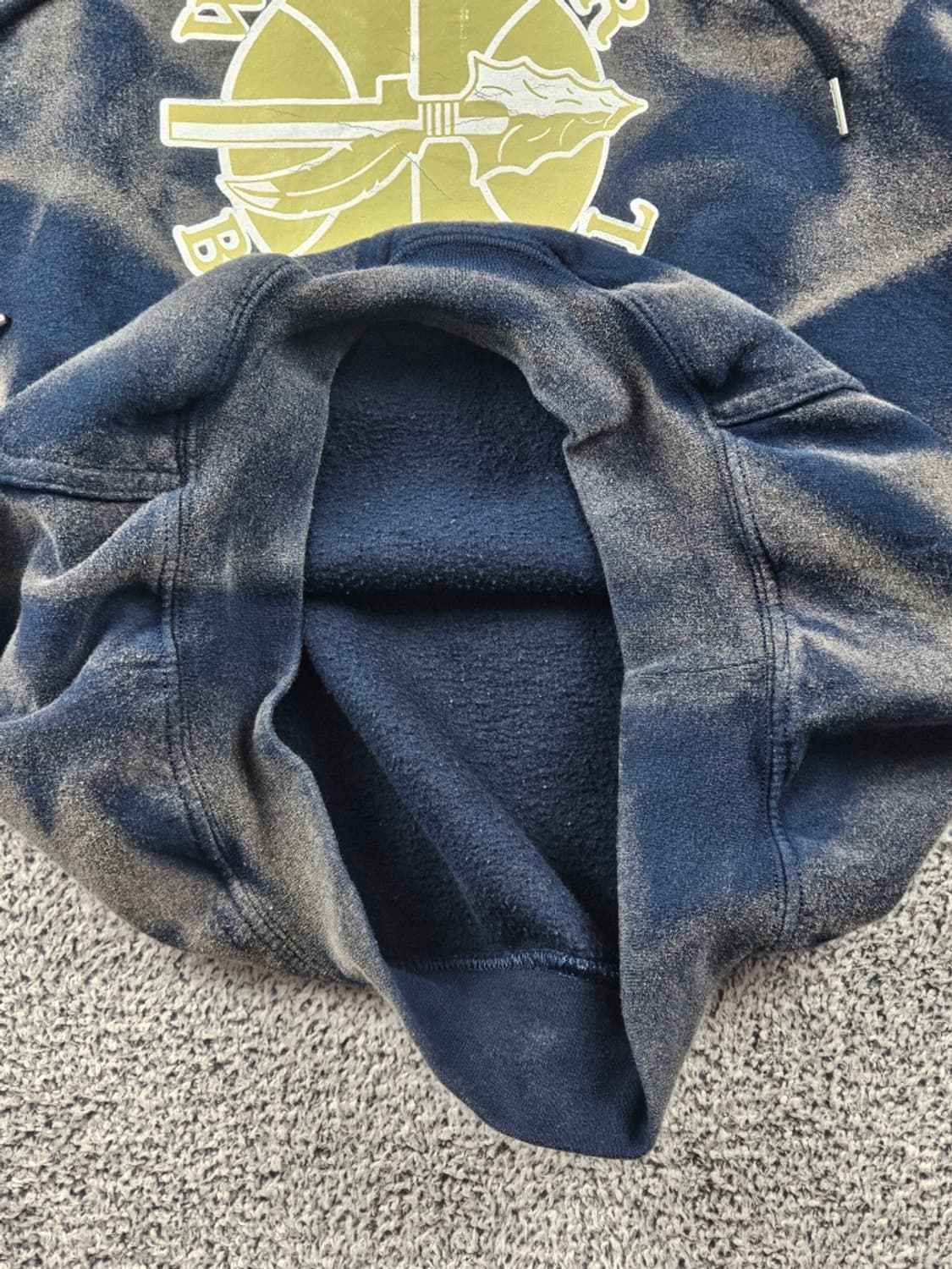 GILDAN 다잉 워시드 커스텀 후드 티셔츠 ( M ) / 10673 상품이미지9