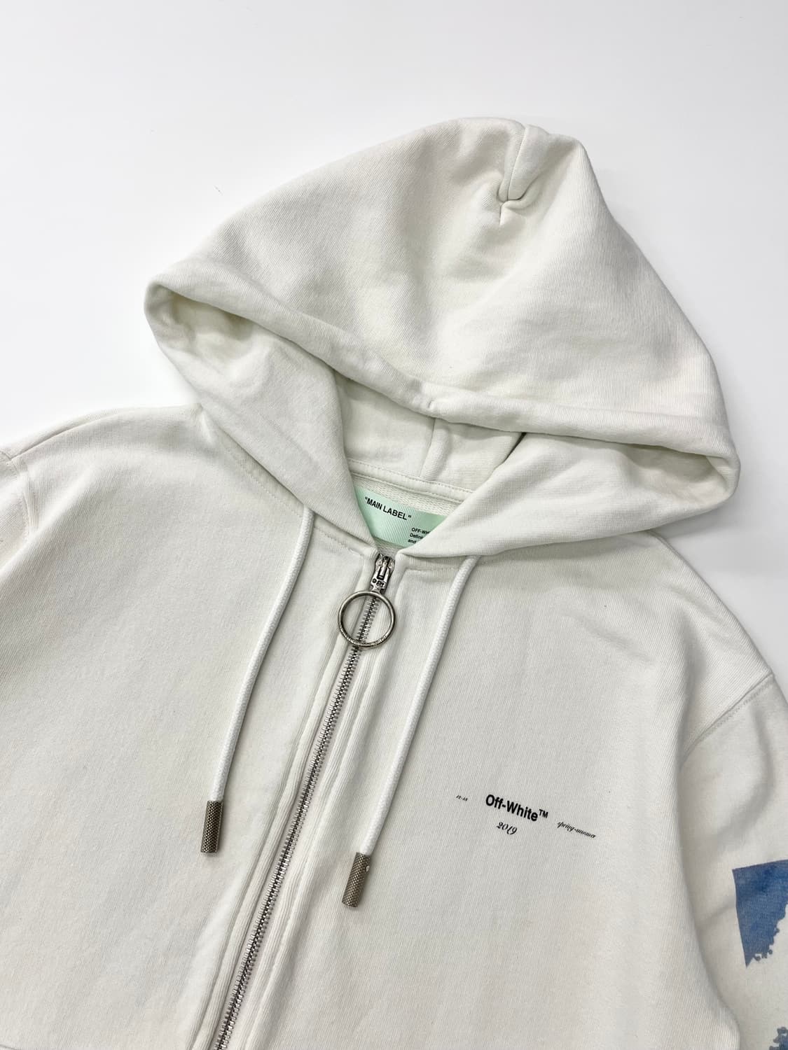 Off White 오프화이트 19SS 멀티컬러 백애로우 후드 집업 상품이미지8