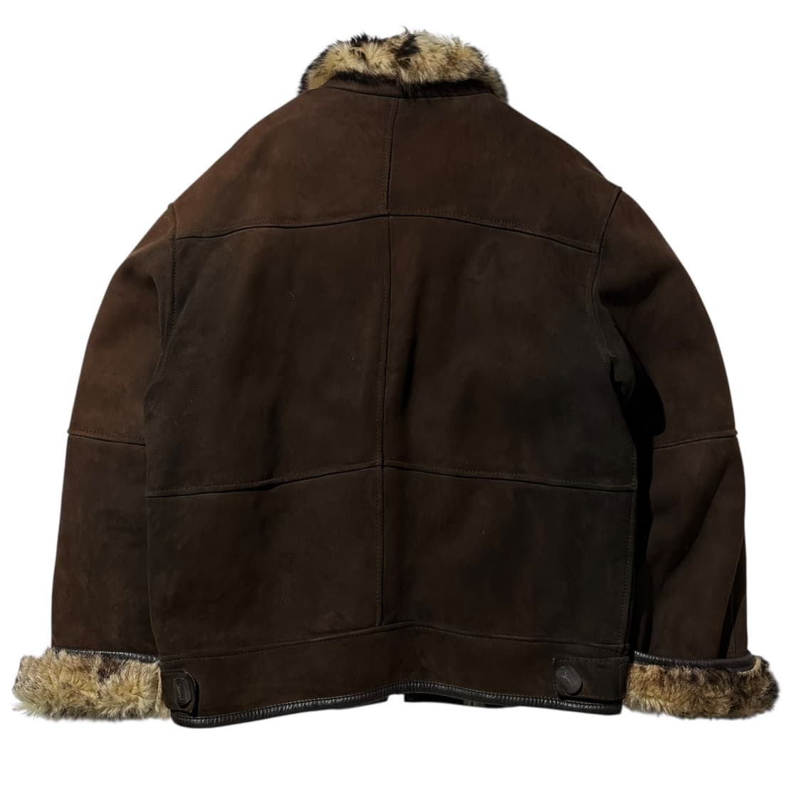 입생로랑 고트스킨 시어링 무스탕 싱글 자켓 상품이미지3