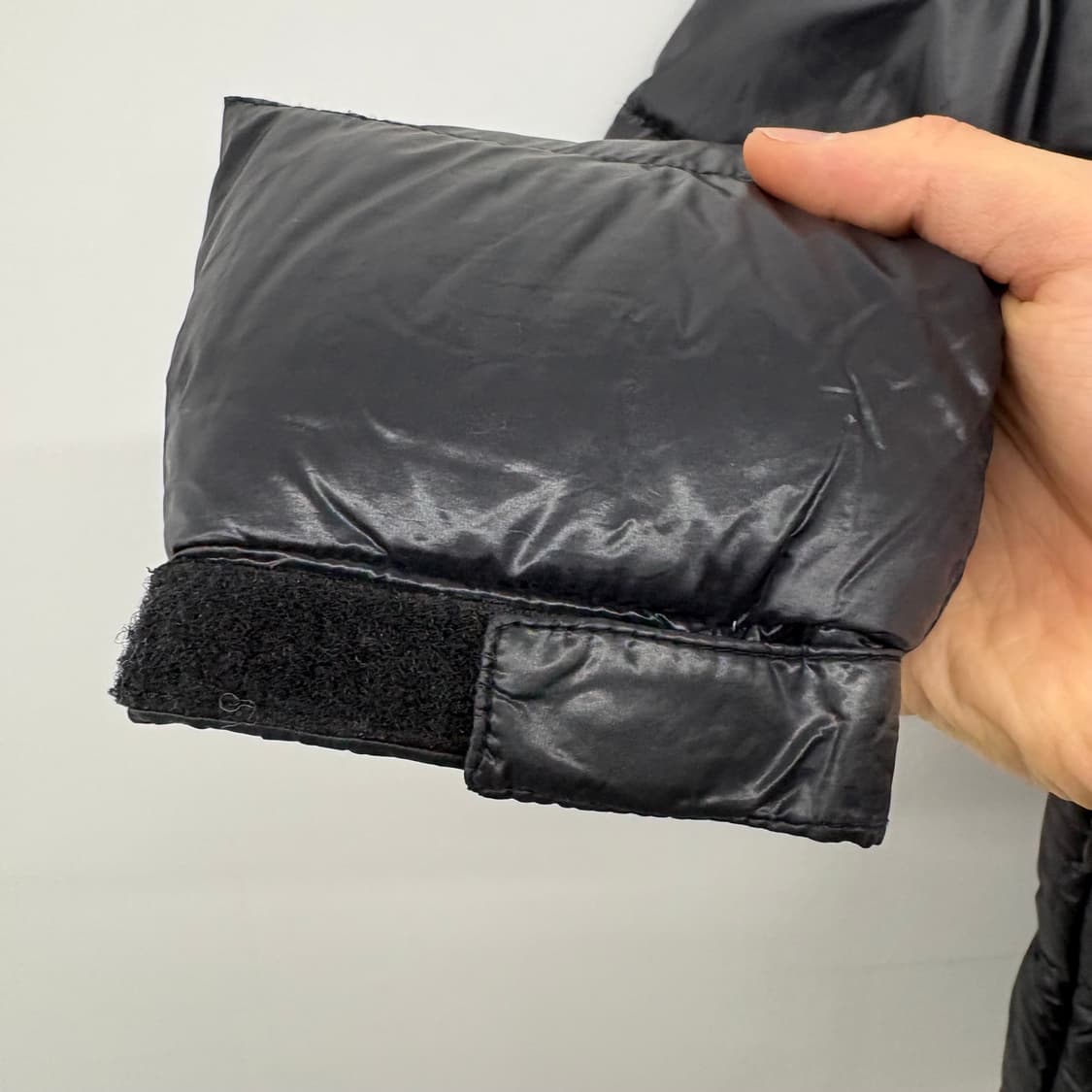 노스페이스 블랙 경량 패딩 자켓 여/XL 상품이미지3