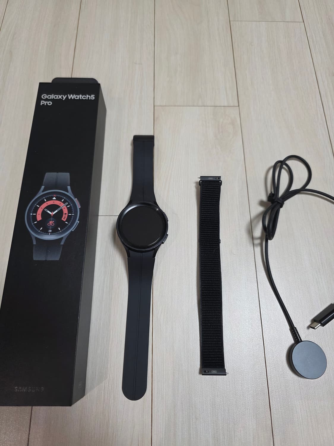 갤럭시 워치5 프로 블랙 상품이미지1