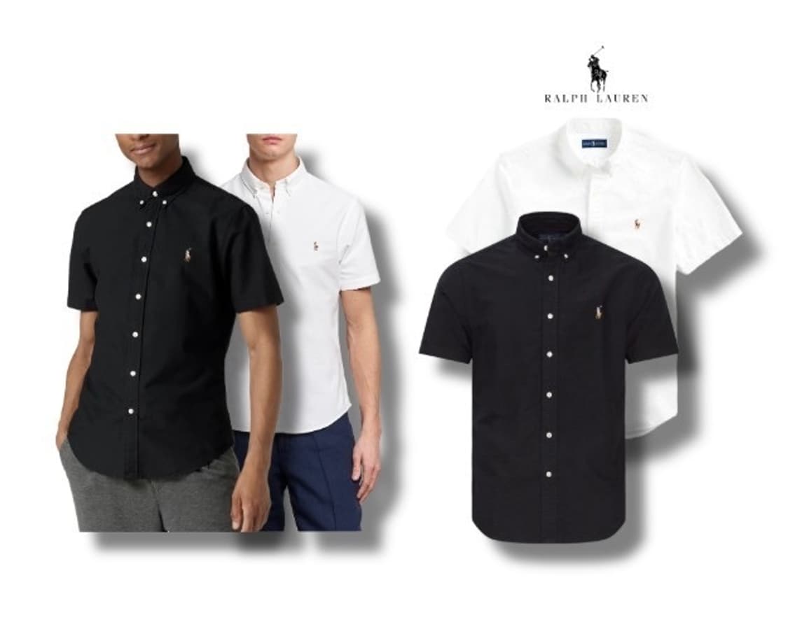 폴로 옥스퍼드 코튼 멀티포니 반팔 셔츠 상품이미지1