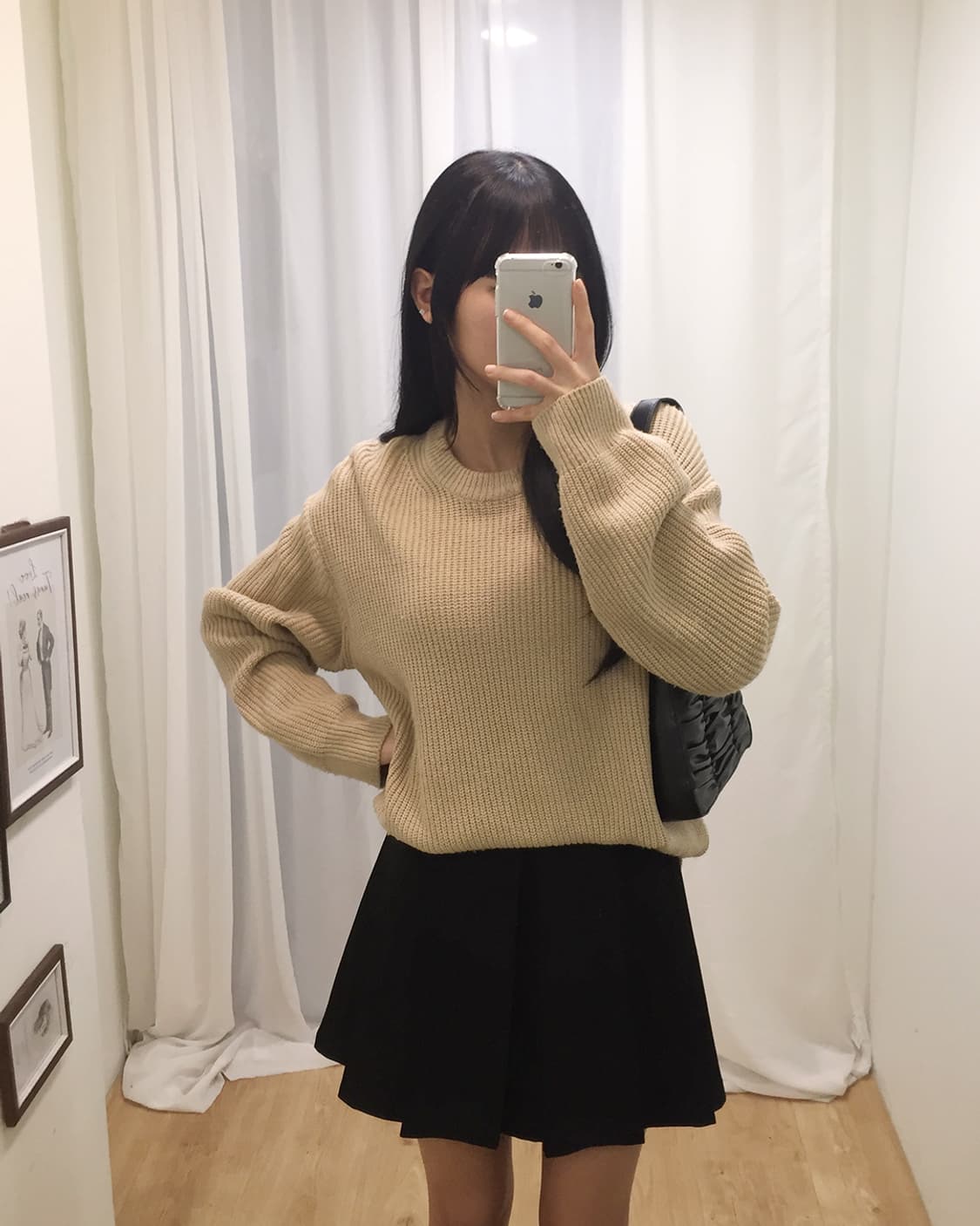 Women SUARE Knit 100 상품이미지2