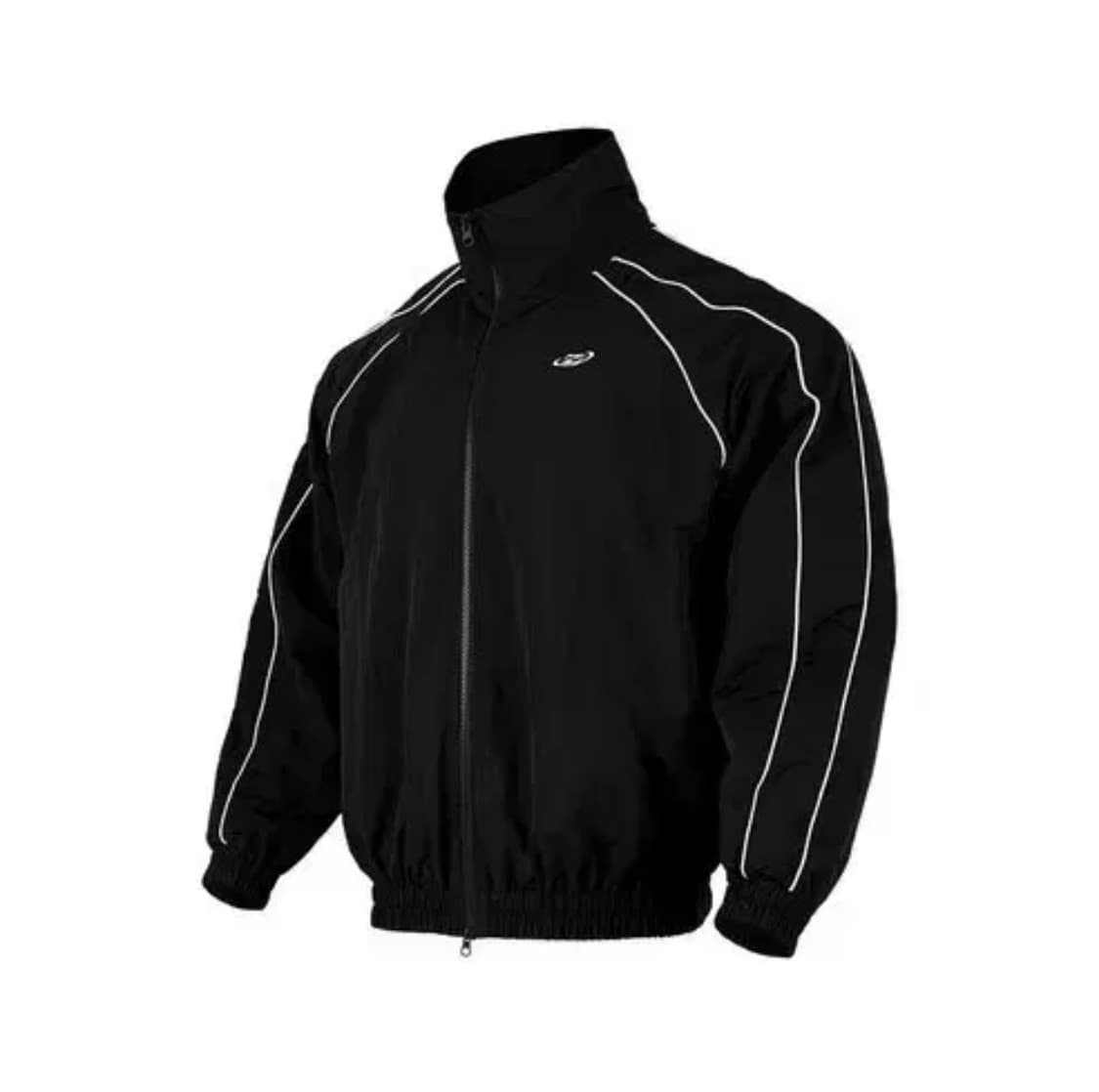 나인제트 파이핑 트랙 자켓 블랙 M 상품이미지1