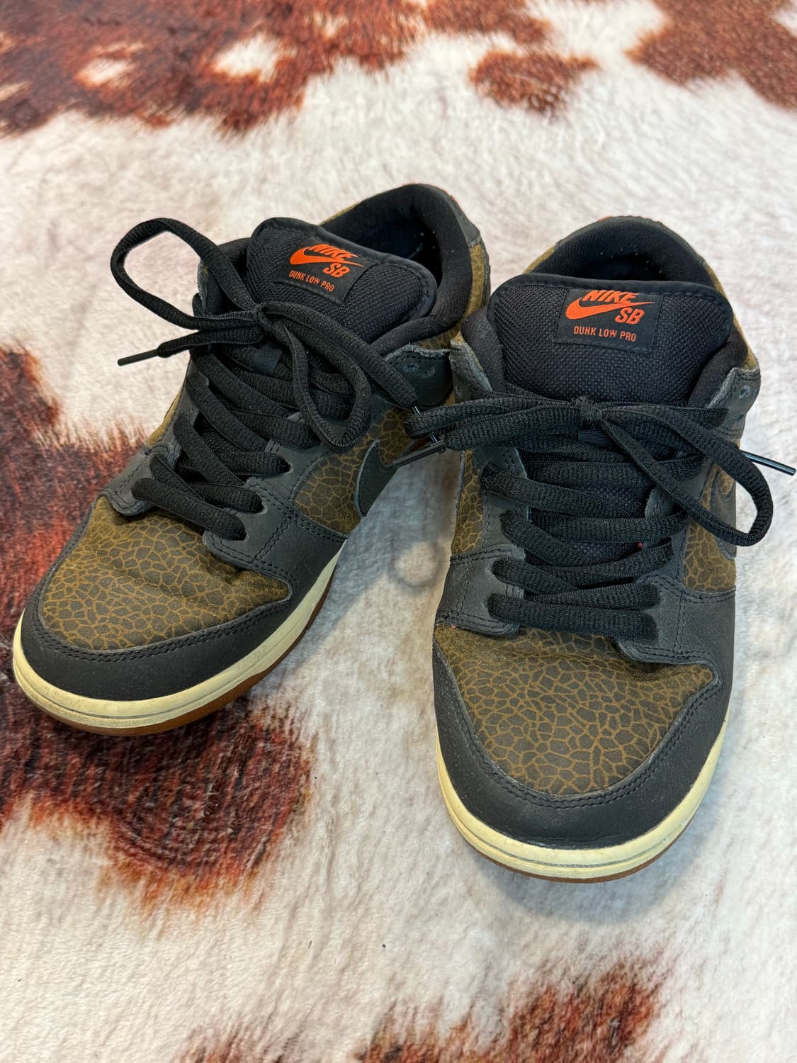 나이키 Nike SB 덩크 로우 지라프 브라운 265mm  상품이미지1