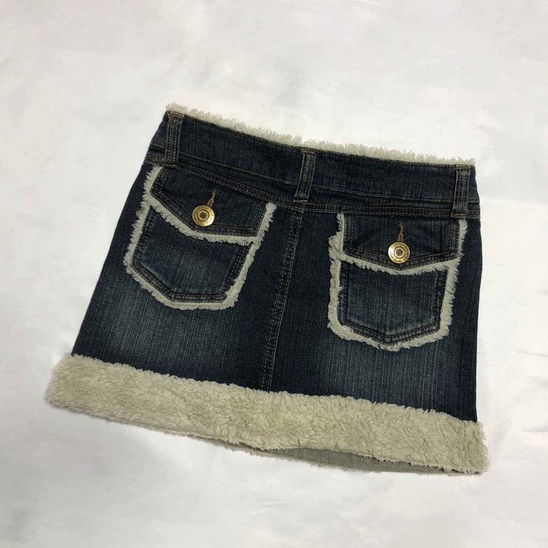 양털 데님 스커트 상품이미지4