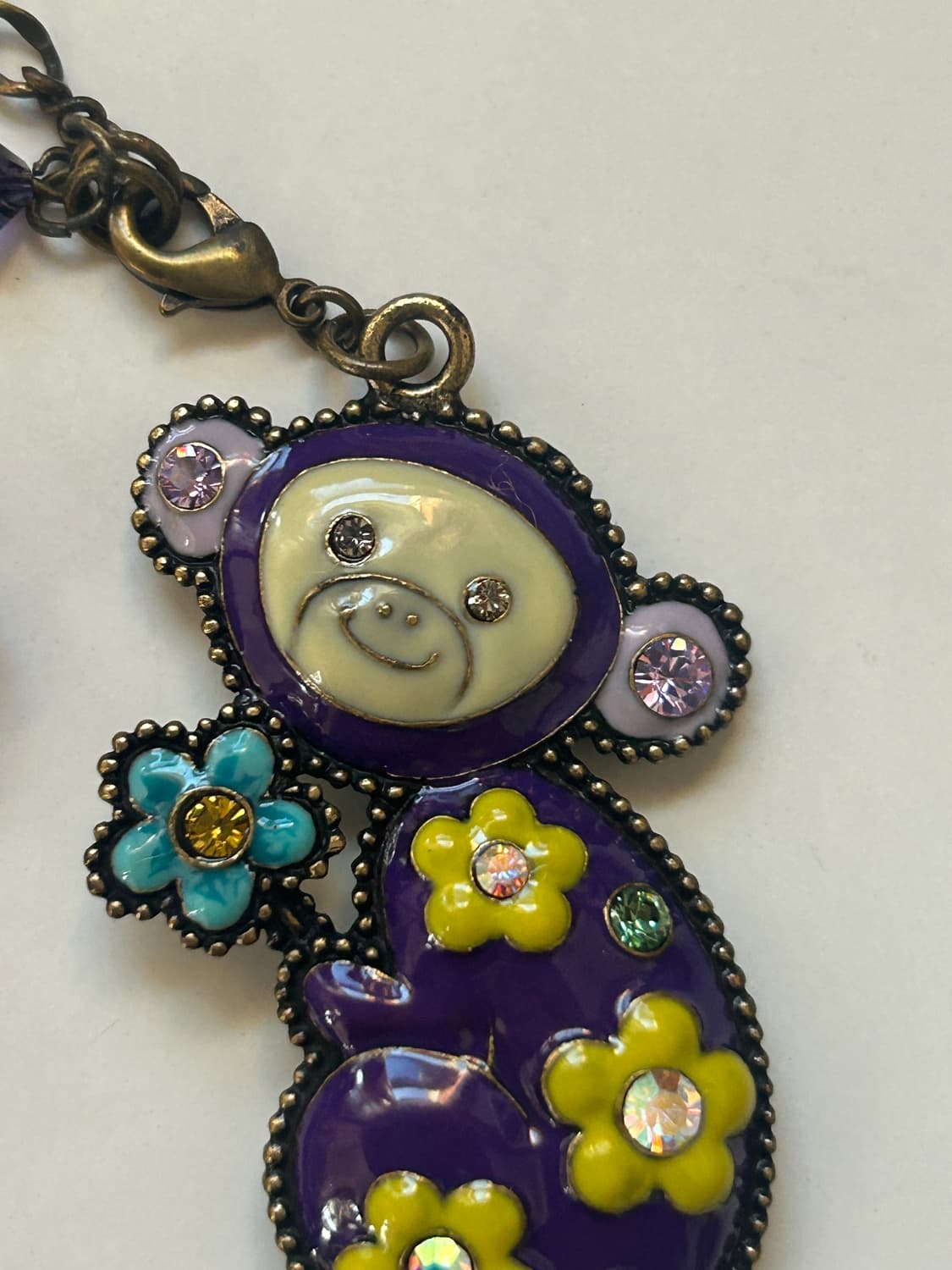 안나수이 원숭이 목걸이 상품이미지3