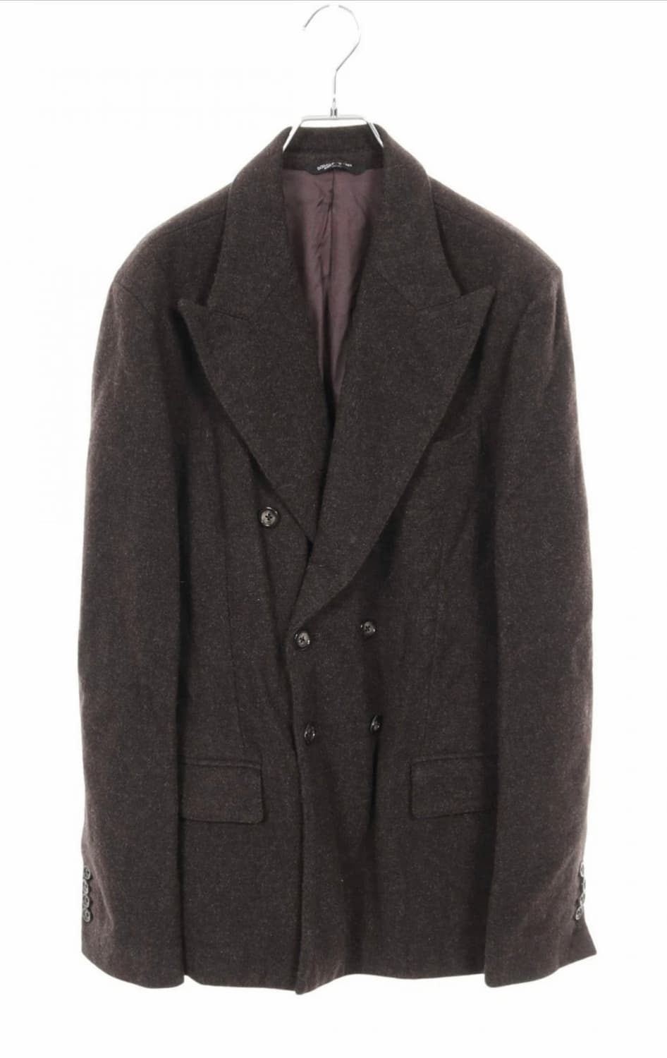 (착샷) 돌체 & 가바나 더블 울 블레이저 자켓 브라운 상품이미지10