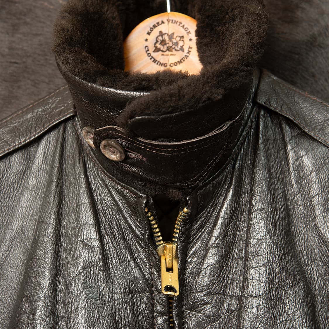 [100] 70s Golden Bear  G-1 레더 플라이트 자켓  상품이미지2