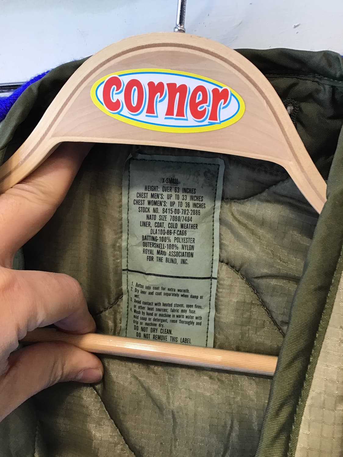 M65필드자켓 라이너 리폼 상품이미지4