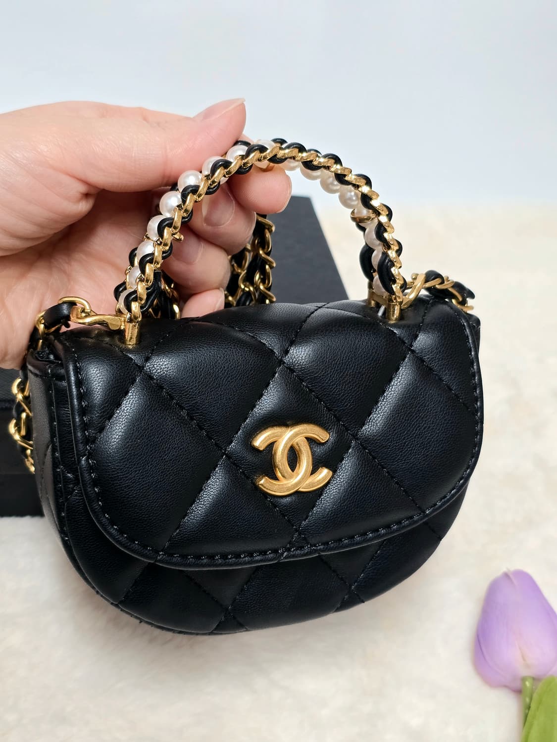 샤넬진주탑핸들백(vip기프트)미니백 상품이미지1