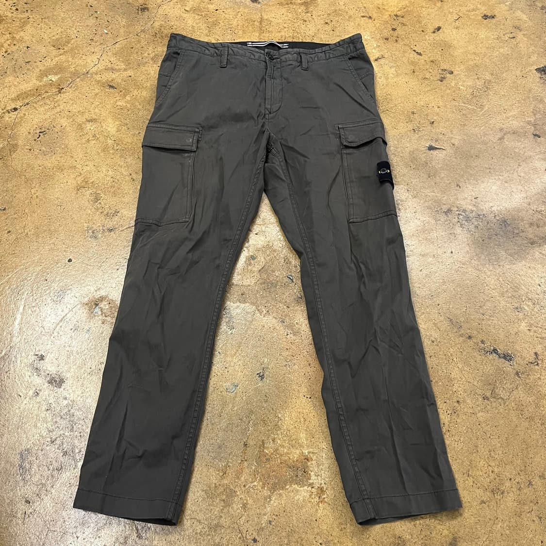 [정품/88] 스톤아일랜드 카고 팬츠 카키 b14 상품이미지2