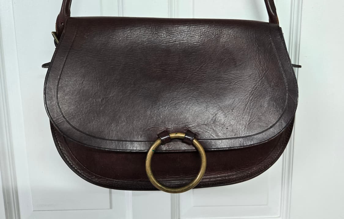 랄프로렌 빈티지 레더 숄더백 상품이미지2