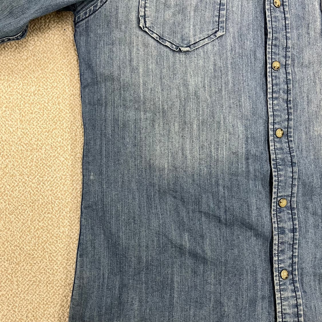 XL 지오다노 데님 웨스턴 셔츠 남방 0219M 상품이미지6