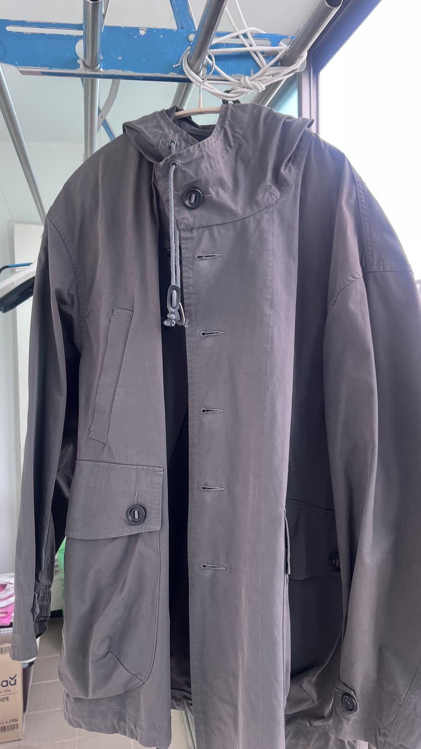 러프사이드 Snow Parka Dark Grey 상품이미지1