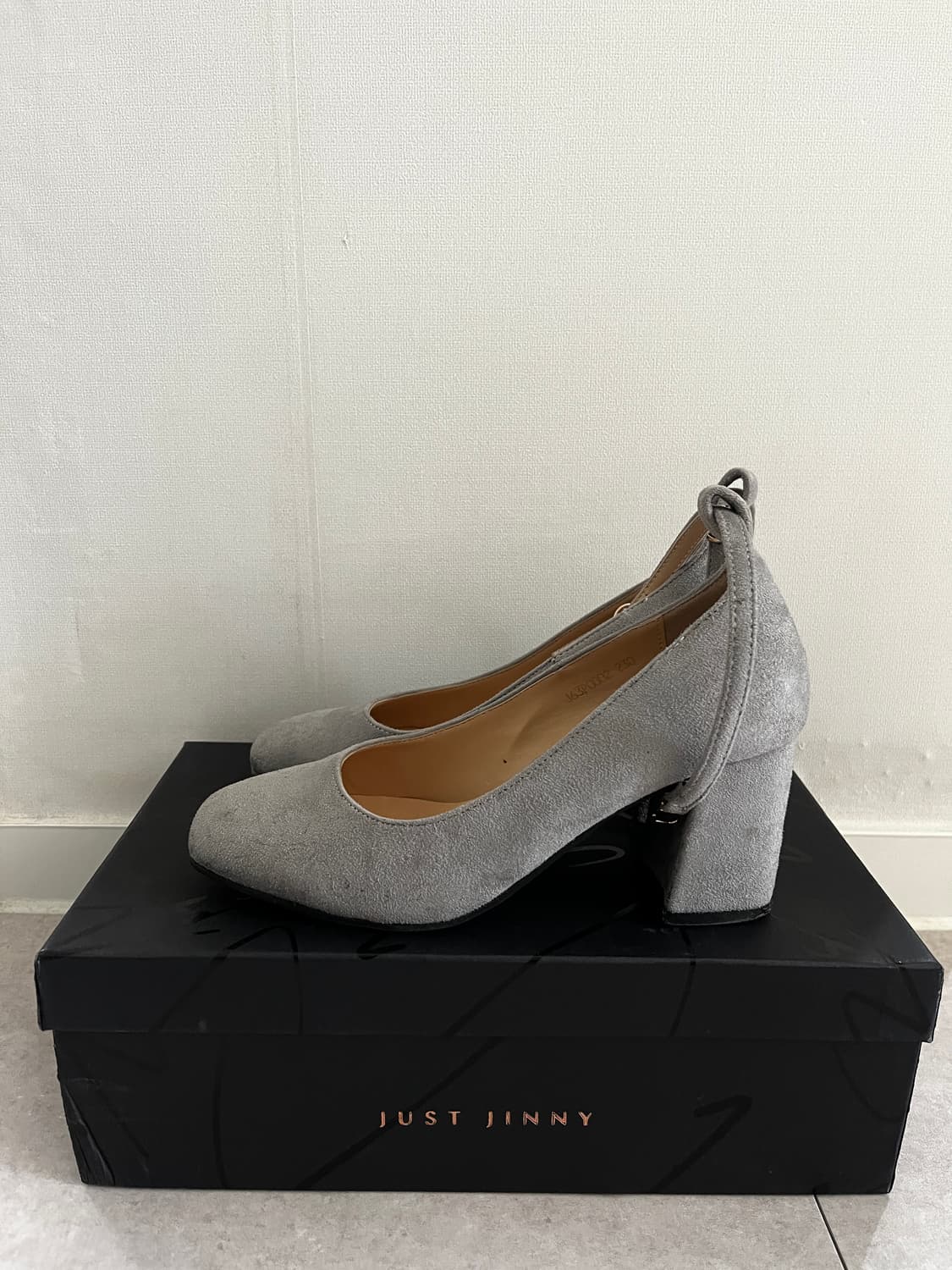 저스트 지니 스웨이드 힐 230 상품이미지2