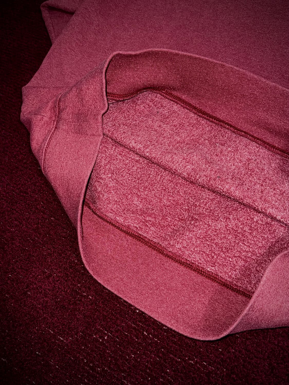 노스페이스 빅로고 후드티 버건디 L 상품이미지4