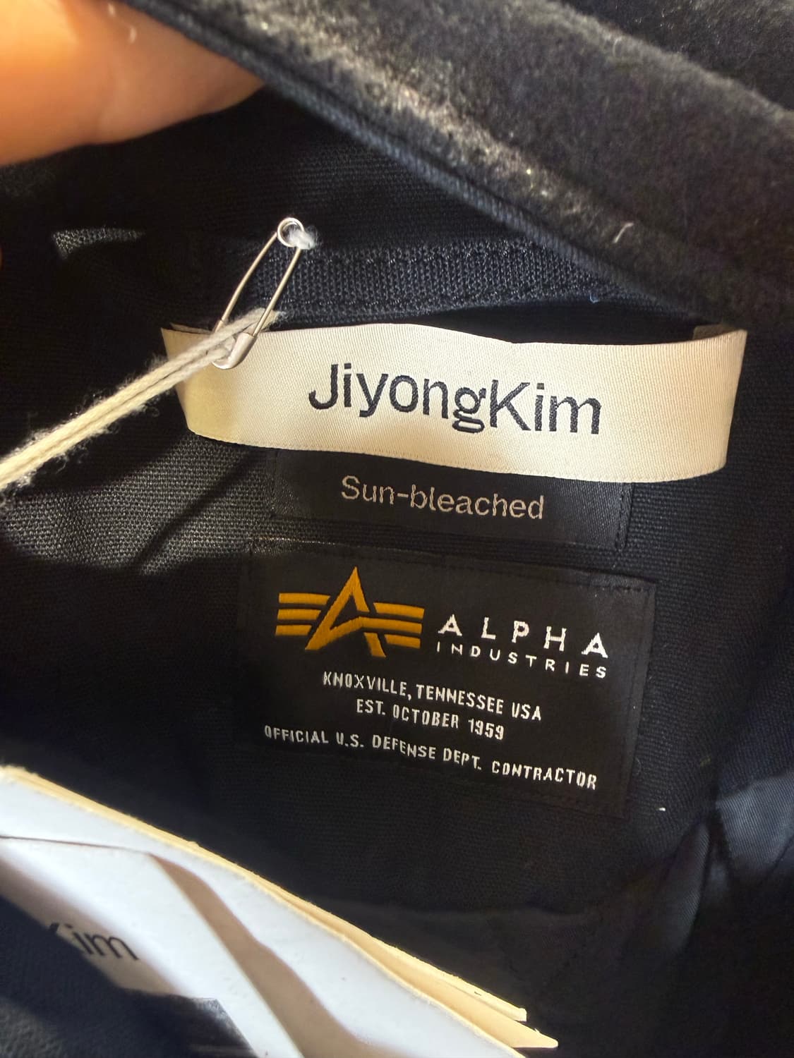 지용킴 x 알파인더스트리 피쉬테일 사이즈L 상품이미지7