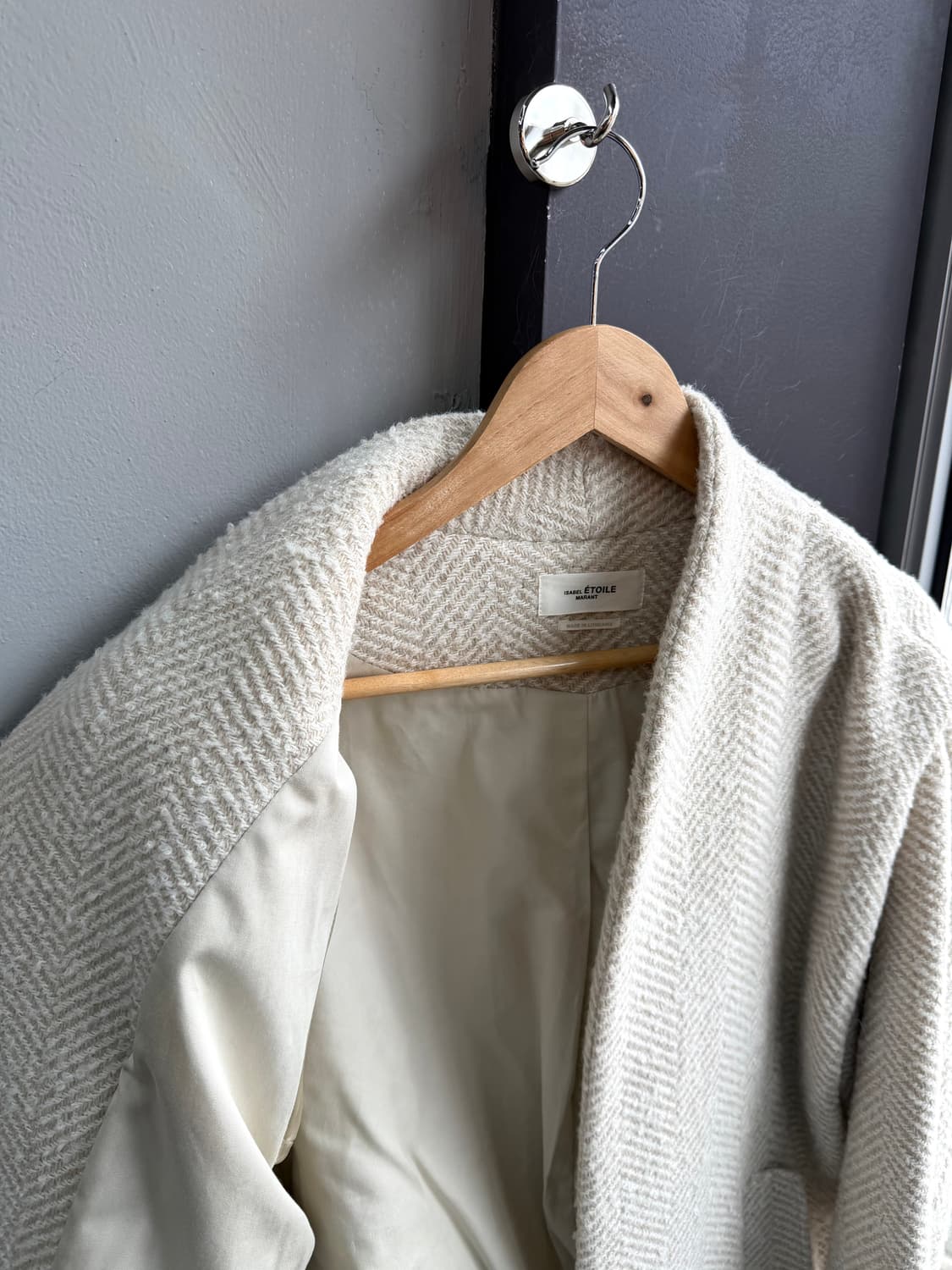 34/ 이자벨마랑 드로고 헤링본 우븐 자켓 상품이미지7