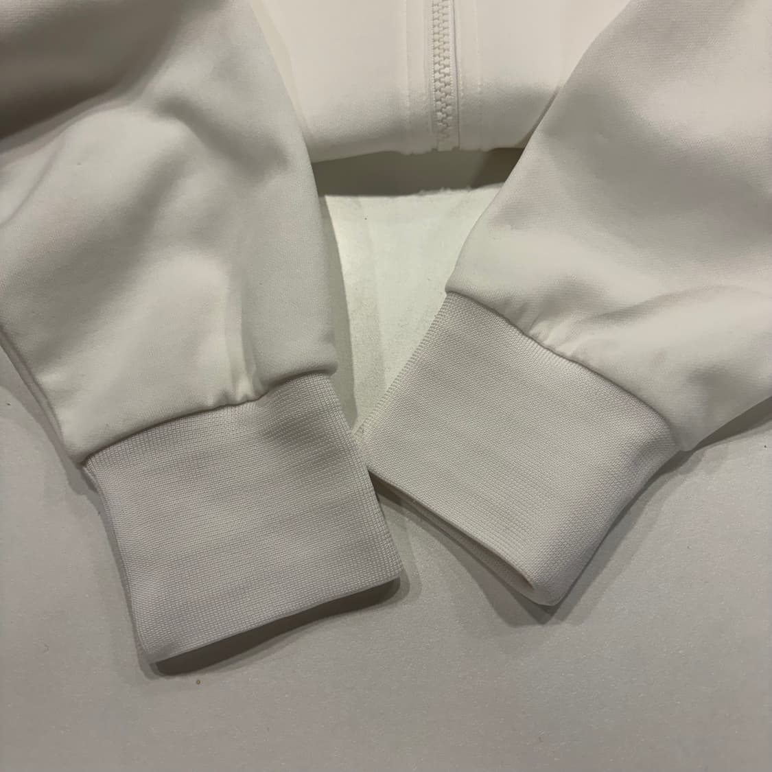 [L] 00s 나이키 x 존메켄로 화이트 트랙 자켓 백 프린팅 C131 상품이미지7