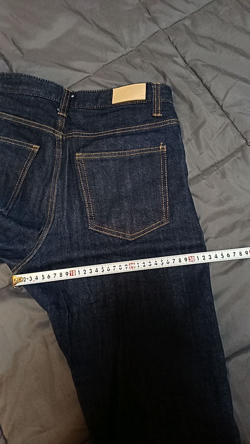 플랙 와이드청바지 31인치 기장97 상품이미지7