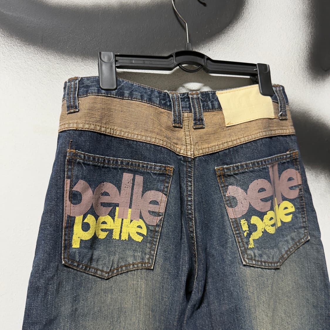 Pelle Pelle 00s 멀티 디테일 그런지 스타일 벌룬 데님 팬츠 상품이미지5