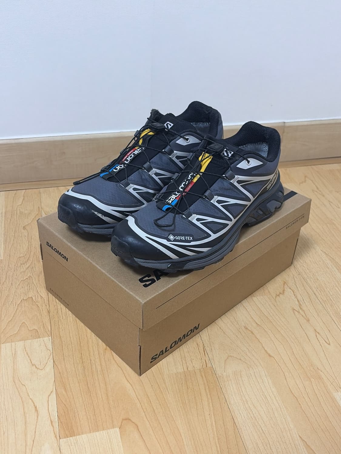 (260) 살로몬 XT-6 GTX 에보니 고어텍스 salomon 상품이미지1