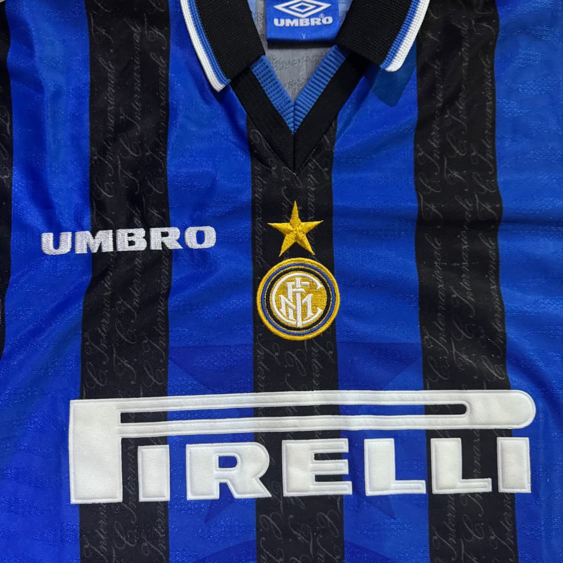 97-98 엄브로 인터밀란 홈 No.10 호나우두 상품이미지3