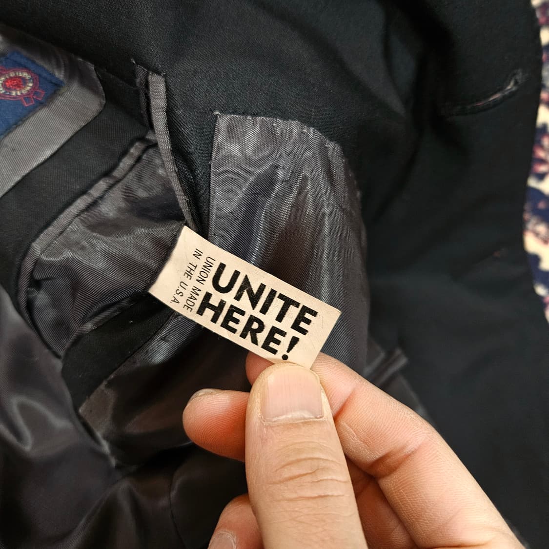 에르메네질도제냐 in USA 테일러드 베이직  블레이져 42R size 상품이미지7