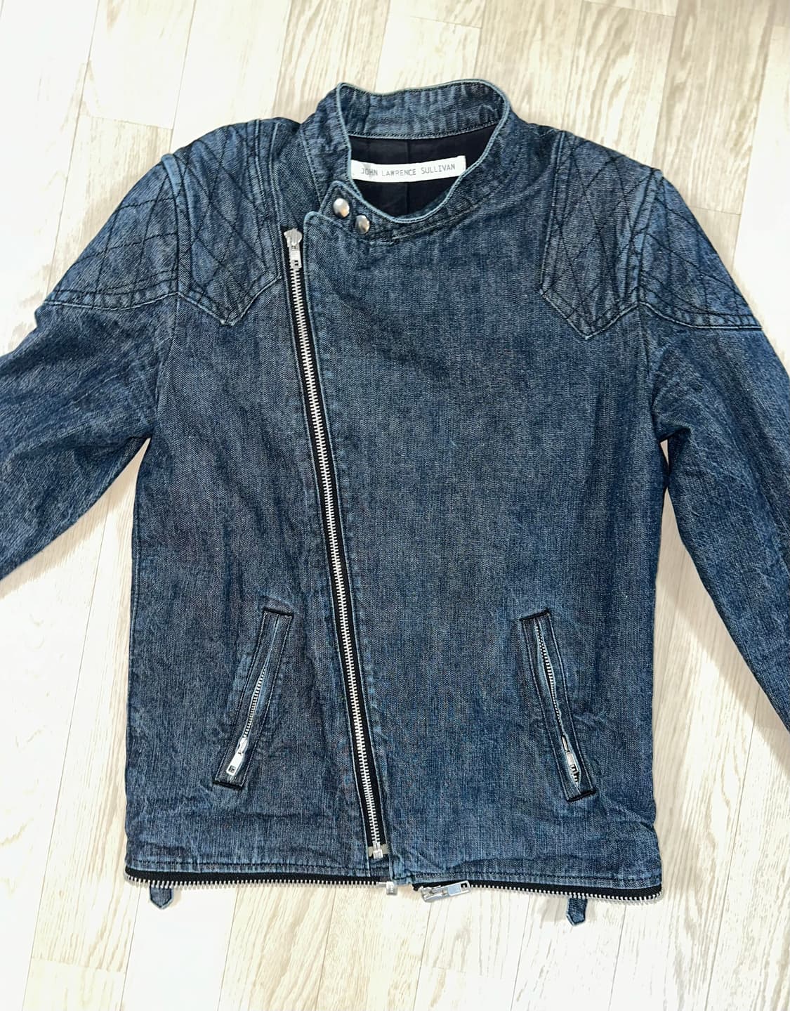 존 로렌스 설리반 데님 바이커 자켓 38사이즈 상품이미지1