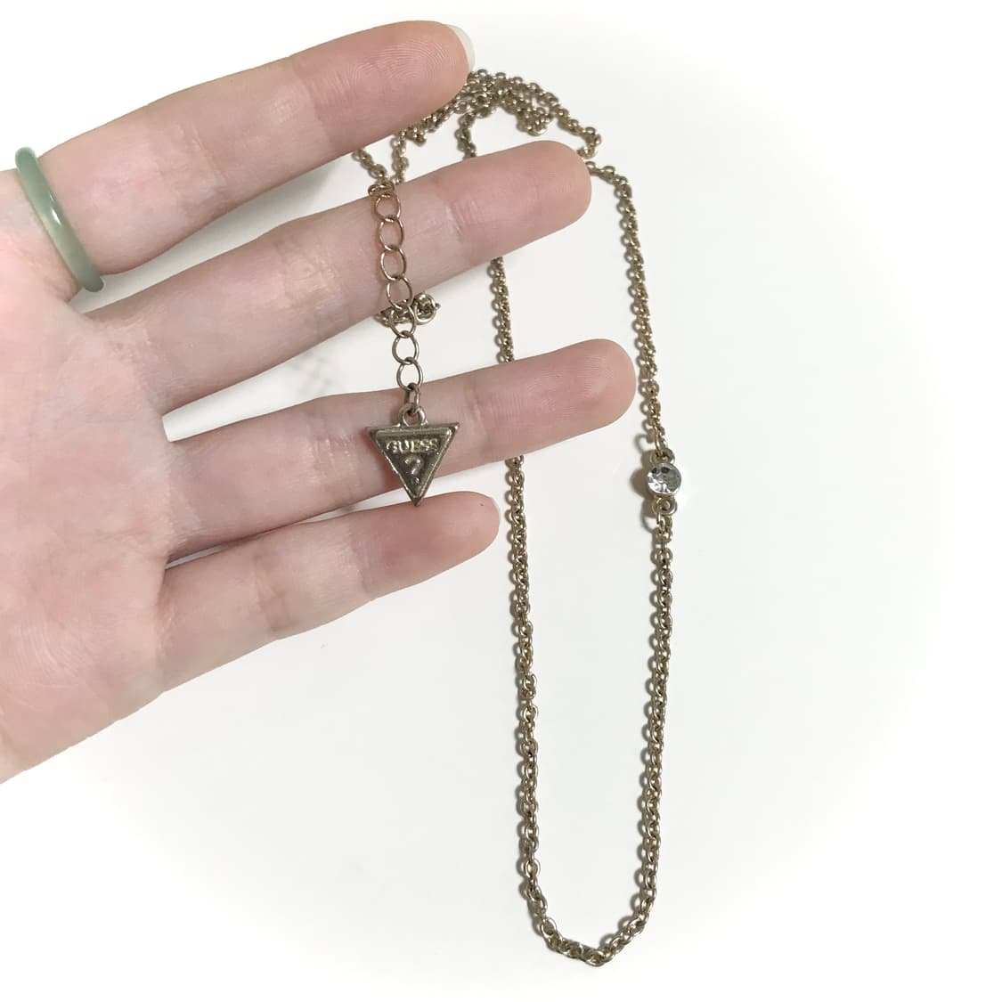 Guess 게스 빈티지 목걸이 y2k 헤이세이 갸루 펑크 오네갸루  상품이미지3