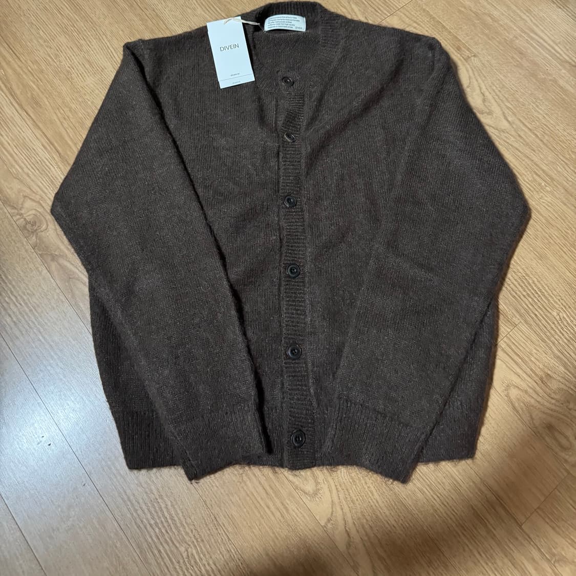 다이브인 헤어리 라운드넥 브라운 2사이즈 상품이미지3